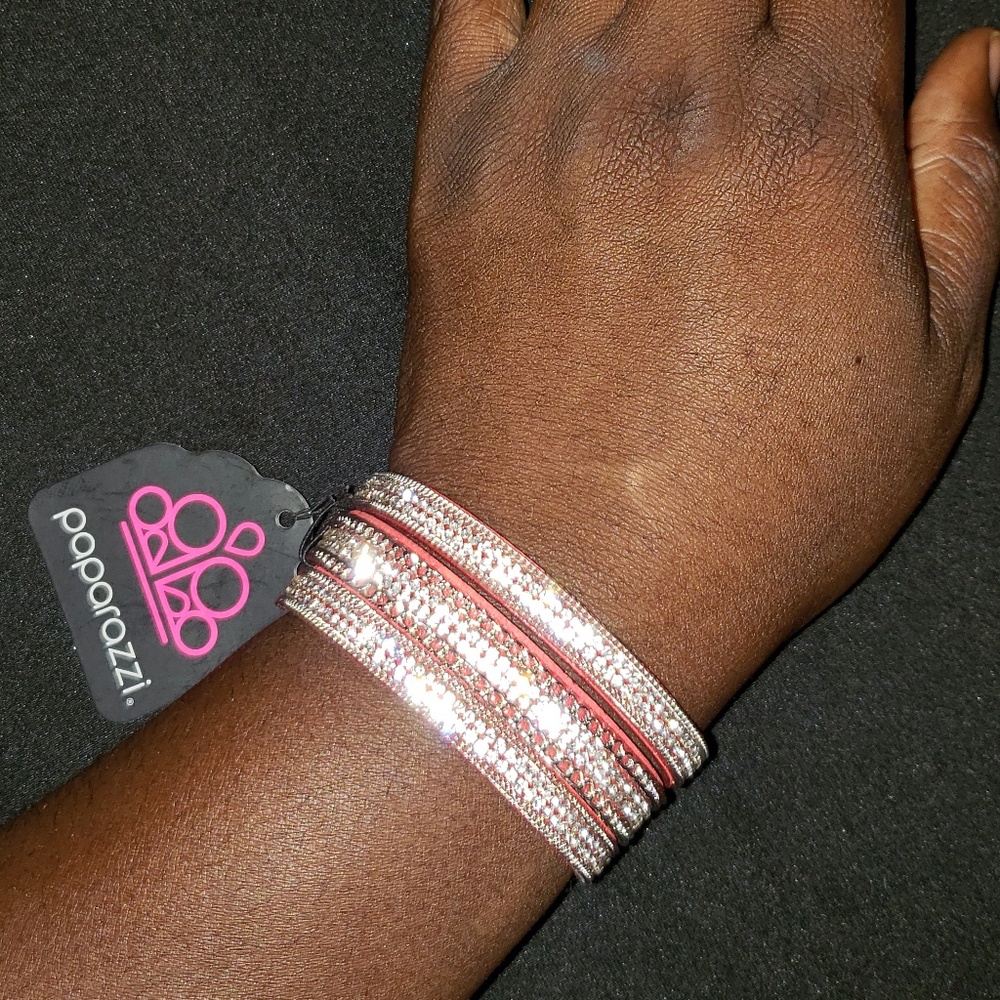 Red Snap Bracelet